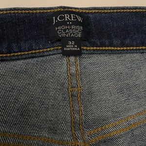 Jcrew High Rise Jean / Plus Size